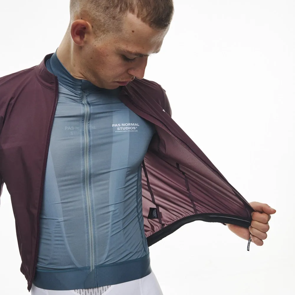 PAS NORMAL STUDIOS Mechanism Stow Away Jacket - Light Burgundy